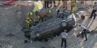 Accidente en la autopista Turnpike deja cinco heridos