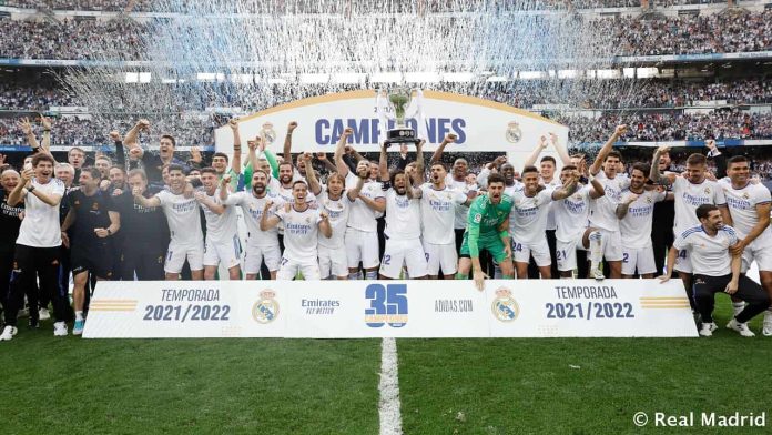 Madrid obtuvo su 35º título de liga - miaminews24