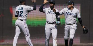 Los Marlins de Miami extienden su racha de victoria al vencer a Washington