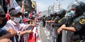 Manifestantes destrozaron Palacio Justicia-MiamiNews24