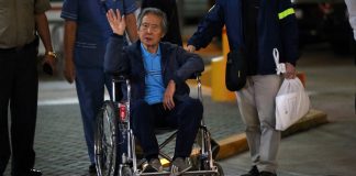 Hospitalizan de urgencia al expresidente peruano Alberto Fujimori