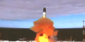 Rusia lanza misil intercontinental Sarmat
