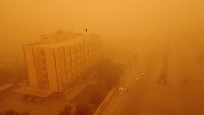 Tormenta de arena en Irak-Miami news 24