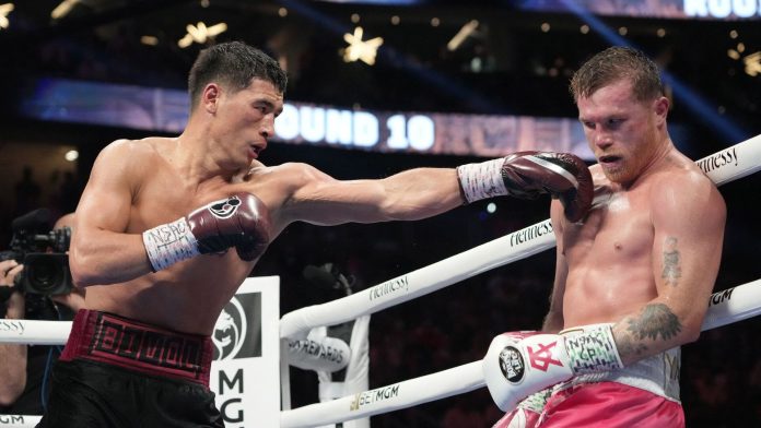 Canelo Álvarez cae ante Dmitry Bivol por decisión unánime