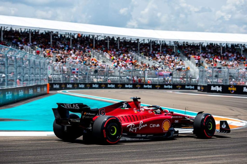 Pilotos listos para la carrera del GP de Miami F1 2022