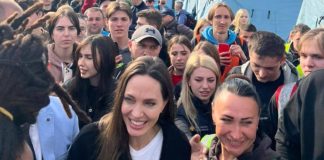 Angelina Jolie hizo una sorpresiva visita en Ucrania pero fue evacuada - miaminews24