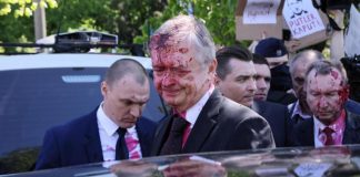 Ataque contra embajador ruso en rechazo a invasión de Ucrania - miaminews24