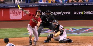 Marlins de Miami no pudieron vencer a lo Diamondbacks