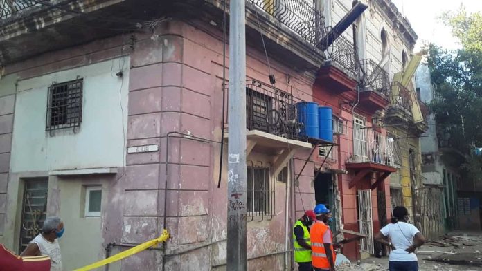 Nueva explosión por fuga de gas deja tres heridos en La Habana Vieja