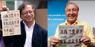 Petro y Hernández a segunda vuelta en las elecciones de Colombia