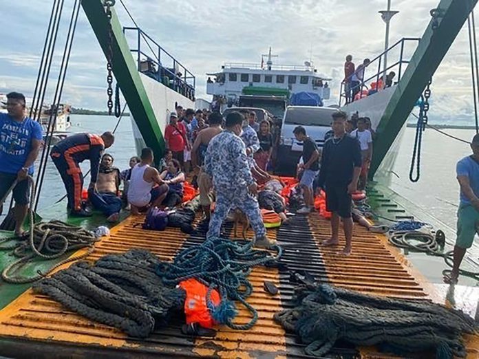 Siete muertos por un incendio en un barco en Filipinas