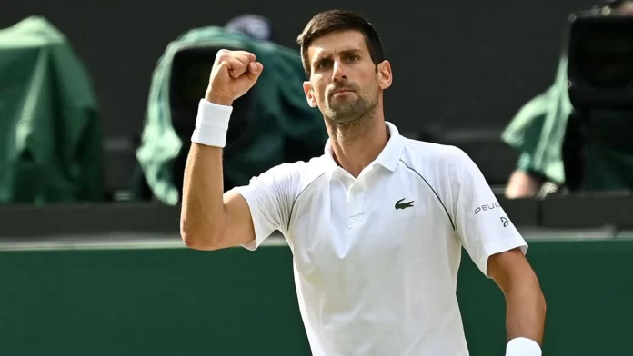 Novak Djokovic Wimbledon 2022