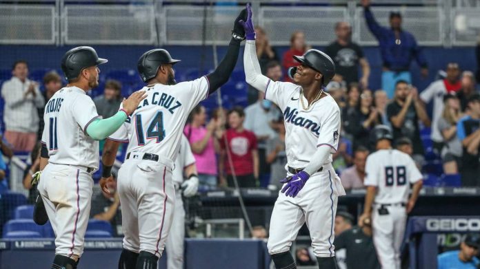 Marlins de Miami vencen a Nacionales de Washington