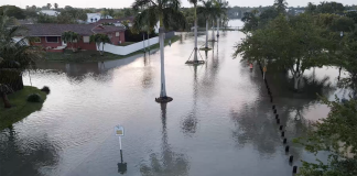 Cutler Bay bajo inundación por fuertes lluvias que dejó la tormenta-MiamiNews24