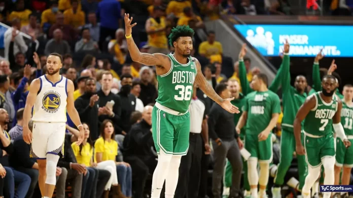 Boston Celtics vencen a los Golden State en el primer juego de la final