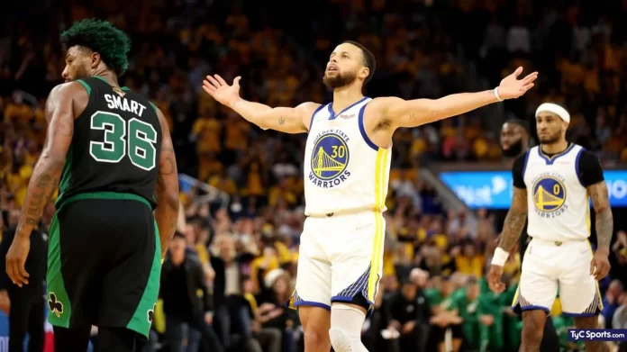 Warriors se lleva el juego 5 de la final frente a Boston