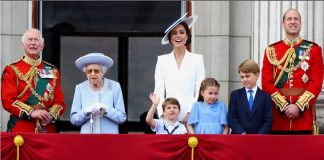 Show del príncipe Louis en los festejos de la Reina Isabel II