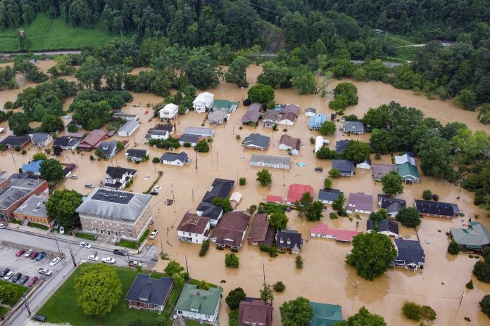 fuertes lluvias inundaciones Kentucky