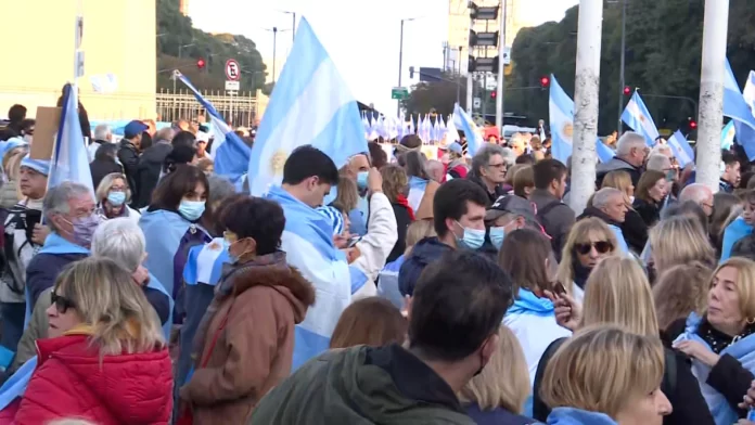 protestas gobierno alberto fernández