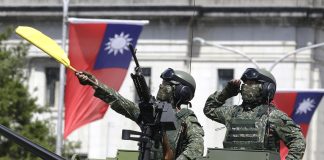 Taiwán ejercicios militares China