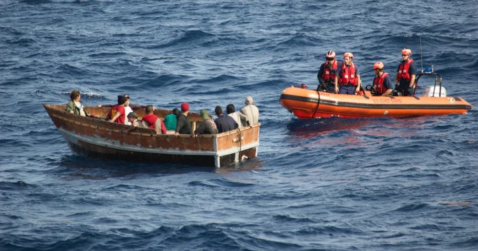 migrante cubana costas florida