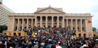 manifestantes Sri Lanka presidente - miaminews24