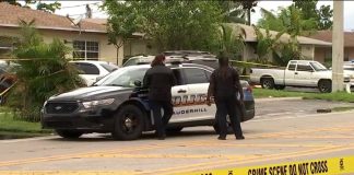 niña disparo carro Lauderhill