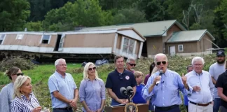 Joe Biden inundaciones Kentucky