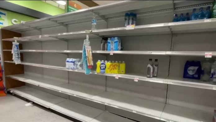 escasez supermercados Miami huracán