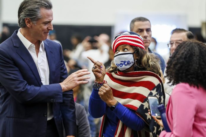 Gobernador de California Gavin Newsom fue reelecto - miaminews24