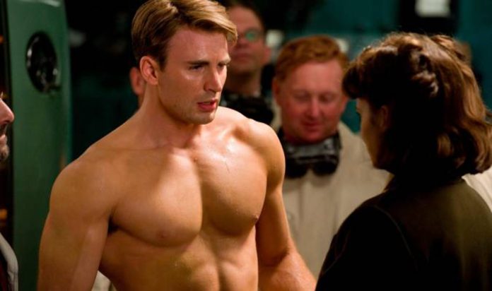 chris evans más sexy