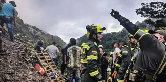 sobrevivientes autobús alud Colombia-miaminews24