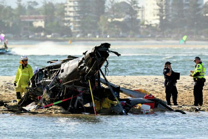 Australia chocaron trágico helicópteros-miaminews24