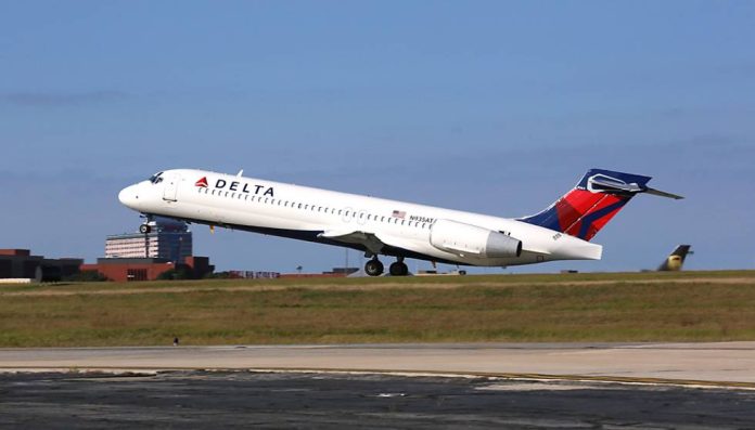 Aviones Delta American Airlines