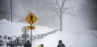 fuertes nevadas sur California