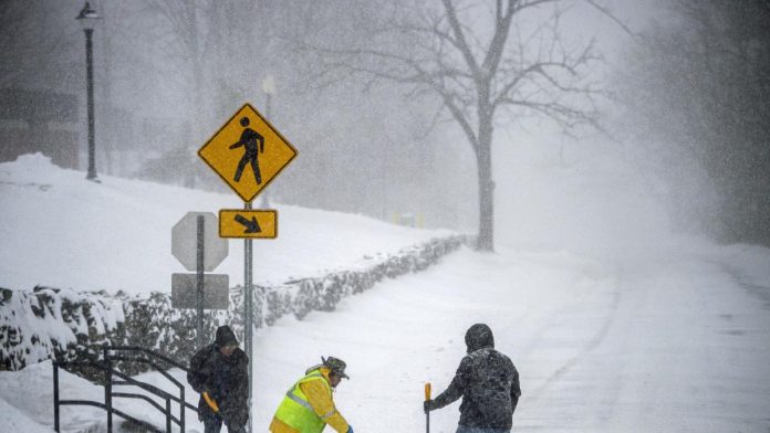 fuertes nevadas sur California