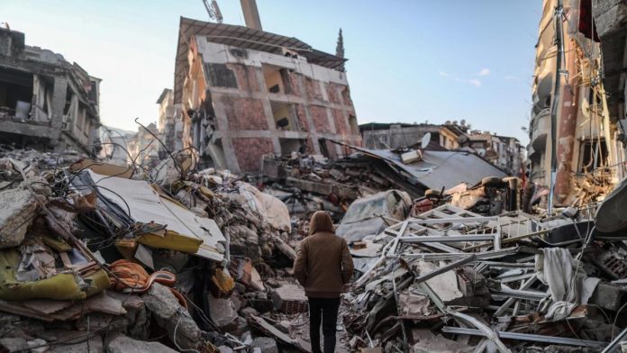 Pareja florida terremoto Turquía