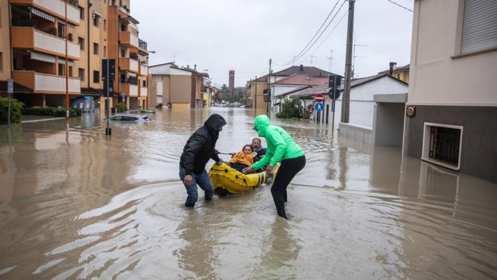 inundaciones Emilia Romaña - miaminews24