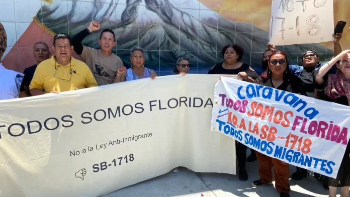 florida caravana apoyo inmigrantes - miaminews24