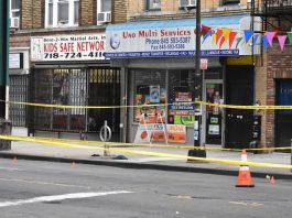 moto disparó Nueva York