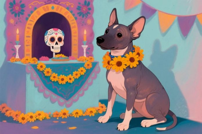 dia de los muertos perros