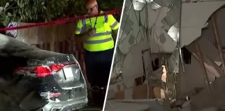 Auto se incrusta en una vivienda del suroeste de Miami-Dade: la propietaria resultó ilesa pero en shock