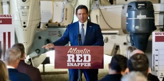 DeSantis impulsa plan para que Florida controle la pesca del pargo rojo y extienda su temporada en el Atlántico