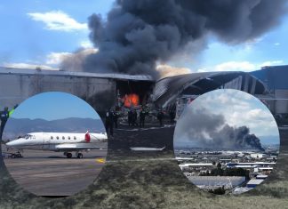 Avioneta se estrella en centro de México y deja al menos siete muertos