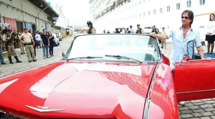 Cantante Roberto Carlos sale ileso de accidente durante grabación en Brasil