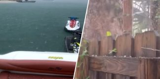 Granizo sorprendió al sur de Florida durante avisos de tormenta