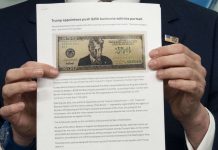 El Tesoro ultima el billete de $250 con el rostro de Trump a la espera del aval del Congreso