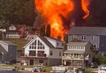 Explosión de gas propano destruye una vivienda y deja tres heridos en Pensilvania