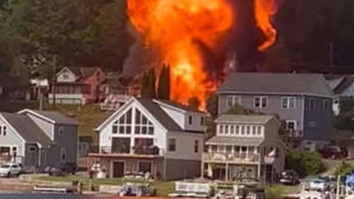 Explosion casa